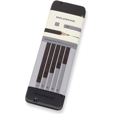 Moleskine MSK TEKENPOTLODEN - SET 5 ST. Moleskine MSK TEKENPOTLODEN - SET 5 ST.