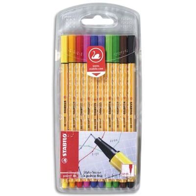 Stabilo Point 88 Fineliner Pennenzak10 Kleuren - Airfryer Stabilo Point 88 Fineliner Pennenzak10 Kleuren - Airfryer