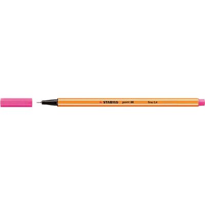 Stabilo point 88 fineliner roze Stabilo point 88 fineliner roze