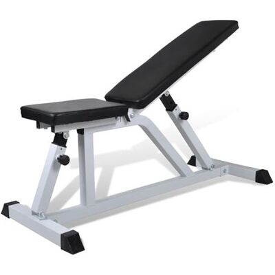 vidaXL Banc de Musculation pour Muscles Appareil de Fitness Haltérophilie vidaXL Banc de Musculation pour Muscles Appareil de Fitness Haltérophilie