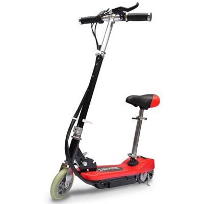 vidaXL Step elektrisch met zitje 120 W rood vidaXL Step elektrisch met zitje 120 W rood
