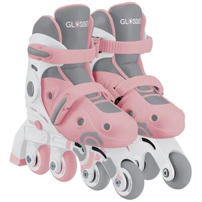 2 in 1 Globber Evolutive kinderroller maat 30-33 Pastelroze 2 in 1 Globber Evolutive kinderroller maat 30-33 Pastelroze