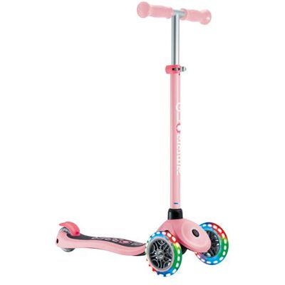 Globber Kinderstep Primo lights Pastel Roze Globber Kinderstep Primo lights Pastel Roze