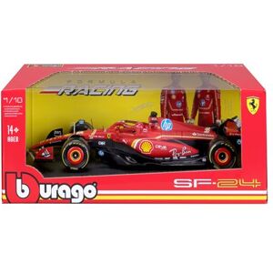 Auto Bburago 1/18 Ferrari SF 2024 Formule 1 Italië #Leclerc met helm Auto Bburago 1/18 Ferrari SF 2024 Formule 1 Italië #Leclerc met helm
