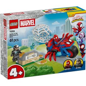 LEGO Marvel Spidey Amazing Friends 11206 - Spidey on his Motorcycle vs. Rhino LEGO Marvel Spidey Amazing Friends 11206 - Spidey on his Motorcycle vs. Rhino