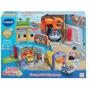 Vtech Elektronisch spel Tut Tut Bolides Garage SOS dépannage avec Noe voiture à réparer Franstalige Versie Vtech Elektronisch spel Tut Tut Bolides Garage SOS dépannage avec Noe voiture à réparer Franstalige Versie