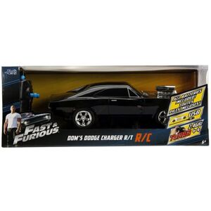 Jada Fast and Furious Dodge Charger radiografisch bestuurbare auto zwart Jada Fast and Furious Dodge Charger radiografisch bestuurbare auto zwart