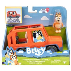 Bluey Beeldje Bluey's auto Bluey Beeldje Bluey's auto
