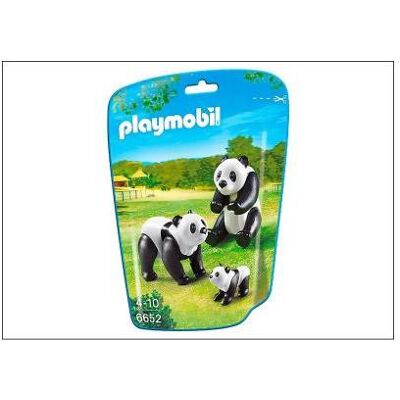 PLAYMOBIL PANDA'S MET BABY / FAMILLE DE PANDAS PLAYMOBIL PANDA'S MET BABY / FAMILLE DE PANDAS