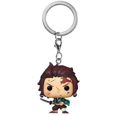 FUNKO KEYCHAIN: DEMON SLAYER-TANJIRO KAMADO (BATTLE DAMAGE) FUNKO KEYCHAIN: DEMON SLAYER-TANJIRO KAMADO (BATTLE DAMAGE)