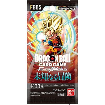 Verzamelkaart Bandai Boosterpakket met 6 kaarten Dragon Ball Super Card Game Fusion World Franstalige Versie Verzamelkaart Bandai Boosterpakket met 6 kaarten Dragon Ball Super Card Game Fusion World Franstalige Versie