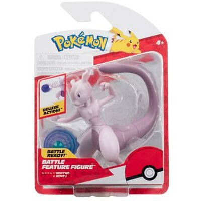 Pokemon Pokémon Battle Feature Mewtwo-figuurtje Pokemon Pokémon Battle Feature Mewtwo-figuurtje
