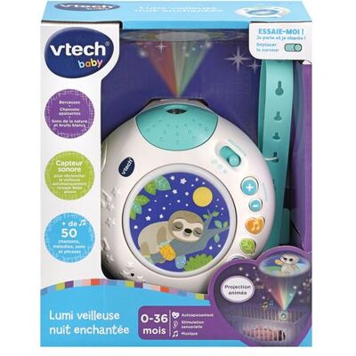 Vtech Baby Lumi Nuit Enchantée Nachtlampje - Slaap Vtech Baby Lumi Nuit Enchantée Nachtlampje - Slaap