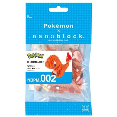 Nanoblock Bouwset Nanoblok Pokémon Salamèche Nanoblock Bouwset Nanoblok Pokémon Salamèche