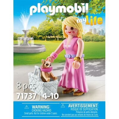 Playmobil My Life 71737 It-meisje met chihuahua Playmobil My Life 71737 It-meisje met chihuahua