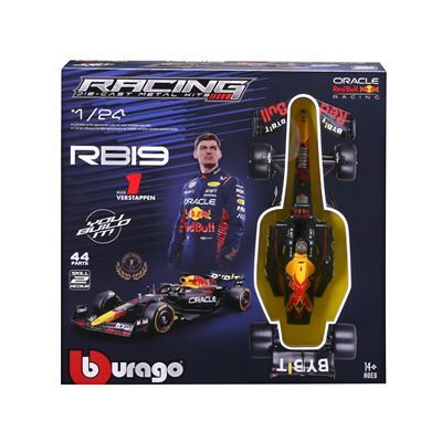 Bburago Racing F1 Sf 2023 Red Bull Rb19 #verstappen Bouwpakket Met Helm En Standaard - Circuits & Voertuigen Bburago Racing F1 Sf 2023 Red Bull Rb19 #verstappen Bouwpakket Met Helm En Standaard - Circuits & Voertuigen