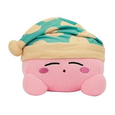 Knuffel Tomy Kirby Slapend Nuiguru Gehaakt 38 cm Knuffel Tomy Kirby Slapend Nuiguru Gehaakt 38 cm