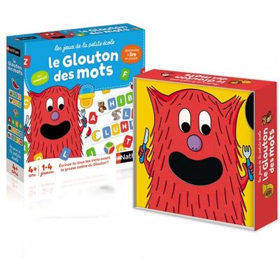Educatiefspel Nathan Le Glouton Des Mots Franstalige Versie - Educatieve En Elektronische Spelen Educatiefspel Nathan Le Glouton Des Mots Franstalige Versie - Educatieve En Elektronische Spelen