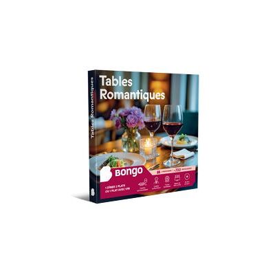 Bongo Cadeaubox Tables Romantiques FR Bongo Cadeaubox Tables Romantiques FR