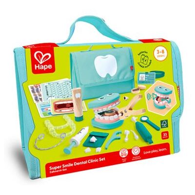 Imitatiespel Hape Kleine tandarts set Imitatiespel Hape Kleine tandarts set