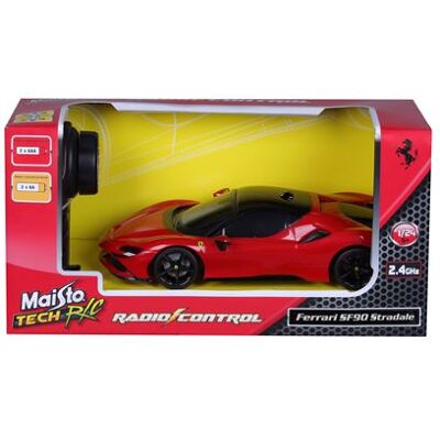 Maisto Tech Ferrari Sf90 Stradale Rood Afstandsbediening - Circuits & Voertuigen Maisto Tech Ferrari Sf90 Stradale Rood Afstandsbediening - Circuits & Voertuigen