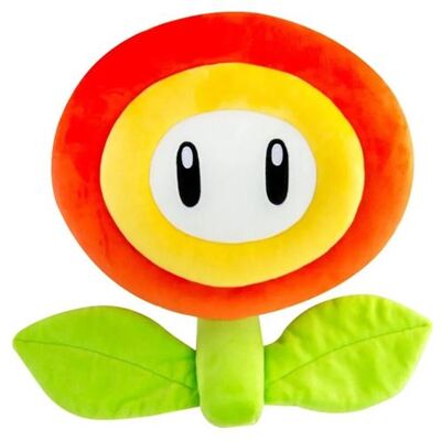 Knuffel Tomy Mario Mocchi Mocchi Fleur de Feu 38 cm Knuffel Tomy Mario Mocchi Mocchi Fleur de Feu 38 cm
