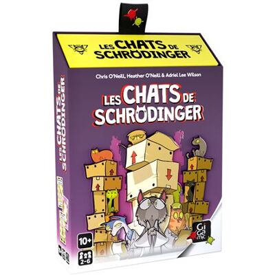 Gigamic Gigamisch Sfeerspel Schrödinger's Cats - Gezelschapsspelen Gigamic Gigamisch Sfeerspel Schrödinger's Cats - Gezelschapsspelen
