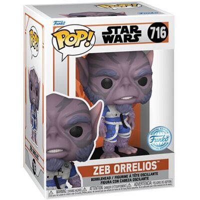 Funko Pop Figuur Star Wars The Mandalorian S10 Zeb Orrelios Funko Pop Figuur Star Wars The Mandalorian S10 Zeb Orrelios