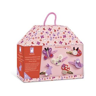 Creatief spel Janod 6 Glitterstaven om te maken Flower Garden Creatief spel Janod 6 Glitterstaven om te maken Flower Garden