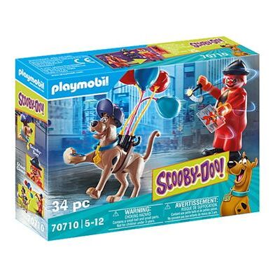 Playmobil Scooby-Doo ! 70710 SCOOBY-DOO! Avontuur met Ghost Clown Playmobil Scooby-Doo ! 70710 SCOOBY-DOO! Avontuur met Ghost Clown