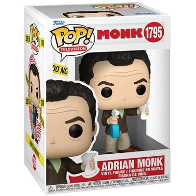 Funko Pop TV NBCU TV S2 Monk-figuur Funko Pop TV NBCU TV S2 Monk-figuur