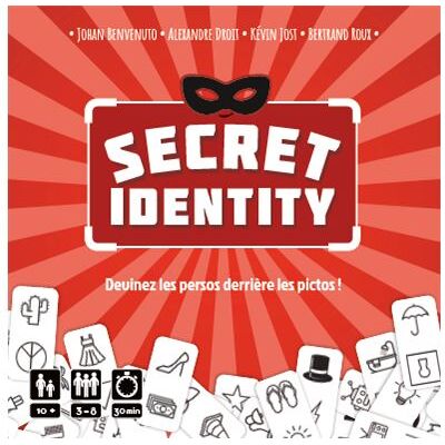 Gigamic Sfeerspel Secret Identity Nieuwe Versie - Gezelschapsspelen Gigamic Sfeerspel Secret Identity Nieuwe Versie - Gezelschapsspelen