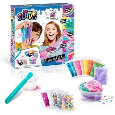 Set van 10 Slimes So slime diy Cana Toys Mix'in Kit Set van 10 Slimes So slime diy Cana Toys Mix'in Kit