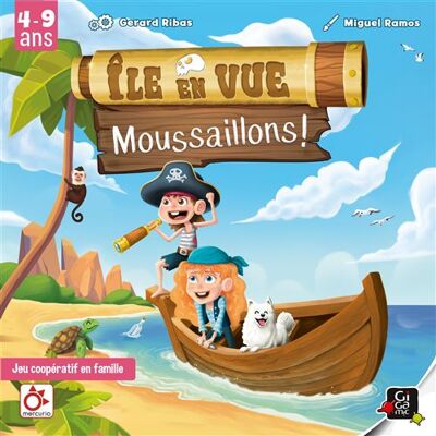 Gigamic Ile Gezelschapsspel en Vue Moussaillons! Gigamic Ile Gezelschapsspel en Vue Moussaillons!