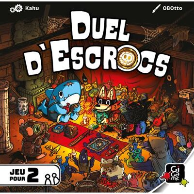 Gigamic Gezelschapsspel Duel D'Escrocs - Gezelschapsspelen Gigamic Gezelschapsspel Duel D'Escrocs - Gezelschapsspelen
