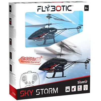 Op Afstand Bestuurbare Helikopter Silverlit Sky Storm 3 Kanalen - Circuits & Voertuigen Op Afstand Bestuurbare Helikopter Silverlit Sky Storm 3 Kanalen - Circuits & Voertuigen