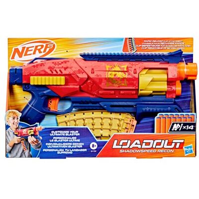 Buiten Speelset Nerf Load Out Shadowspeed Recon Blaster - Buitenspelen Buiten Speelset Nerf Load Out Shadowspeed Recon Blaster - Buitenspelen