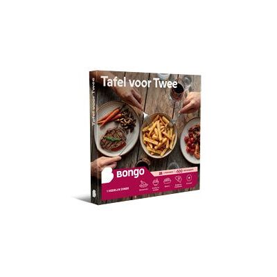 Bongo Cadeaubox Tafel voor Twee NL Bongo Cadeaubox Tafel voor Twee NL