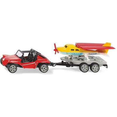 Buggy Met Siku Sportvliegtuig - Circuits & Voertuigen Buggy Met Siku Sportvliegtuig - Circuits & Voertuigen