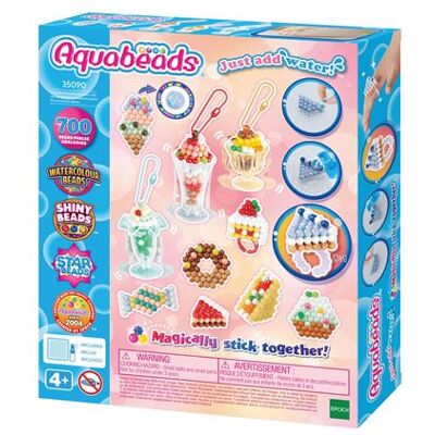 Creatief spel Aquabeads Mijn ijscoupes en zoete accessoires Creatief spel Aquabeads Mijn ijscoupes en zoete accessoires