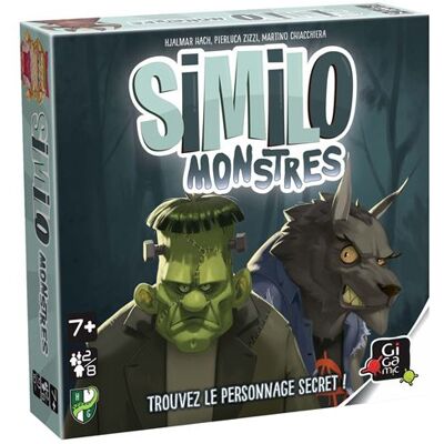 Gigamic Gezelschapsspel Similo Monsters - Gezelschapsspelen Gigamic Gezelschapsspel Similo Monsters - Gezelschapsspelen
