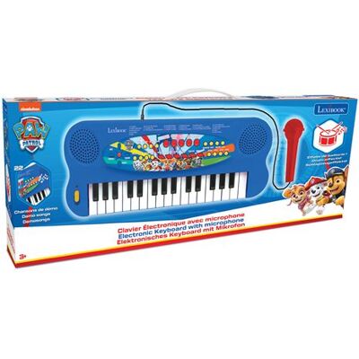 Lexibook Muzikaal Elektronisch Toetsenbord Lexiboek met Microfoon Pat Patrouille Lexibook Muzikaal Elektronisch Toetsenbord Lexiboek met Microfoon Pat Patrouille