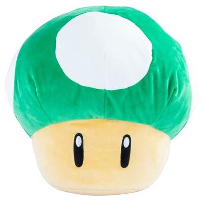 Tomy Mario Mocchi Mocchi Champignon 1 Up Knuffel Tomy Mario Mocchi Mocchi Champignon 1 Up Knuffel