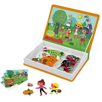 Spel Janod Magneti'book 4 Seizoenen Oranje - Educatieve En Elektronische Spelen Spel Janod Magneti'book 4 Seizoenen Oranje - Educatieve En Elektronische Spelen