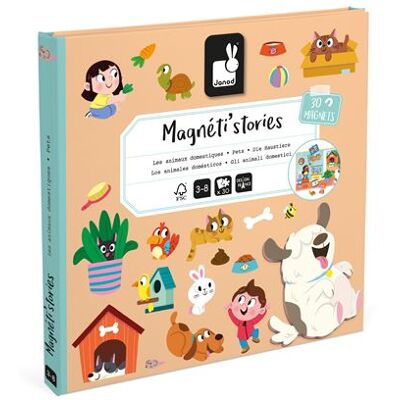 Janod Educatief Spel Magnéti'verhalen De Huisdieren - Educatieve En Elektronische Spelen Janod Educatief Spel Magnéti'verhalen De Huisdieren - Educatieve En Elektronische Spelen