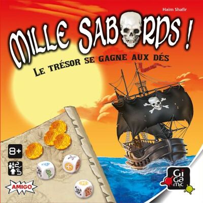Gigamic Sfeerspel Mille Sabords - Gezelschapsspelen Gigamic Sfeerspel Mille Sabords - Gezelschapsspelen