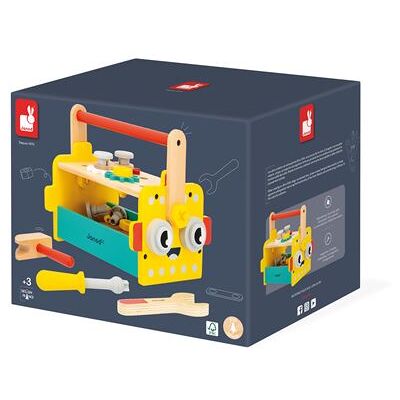 Janod Imitatiespel Brico'Kids Robot gereedschapskist Janod Imitatiespel Brico'Kids Robot gereedschapskist