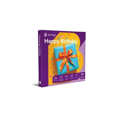 Bongo Cadeaubox Happy Birthday NL Bongo Cadeaubox Happy Birthday NL