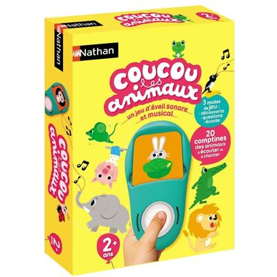 Educatief Spel Nathan Coucou Les Animaux - Educatieve En Elektronische Spelen Educatief Spel Nathan Coucou Les Animaux - Educatieve En Elektronische Spelen