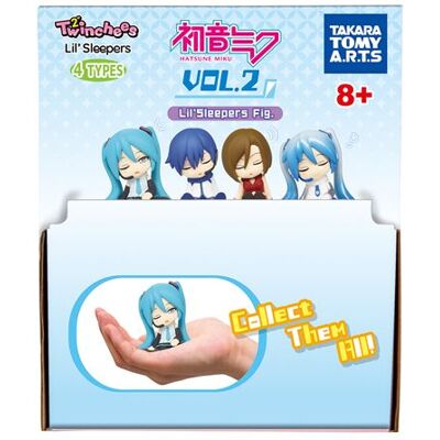 Figuurtje Tomy Twinchees Hatsune Miku Lil' Sleepers W5 Willekeurig model Figuurtje Tomy Twinchees Hatsune Miku Lil' Sleepers W5 Willekeurig model